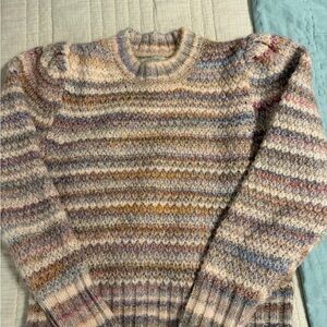 Habitual Pastel Striped Women's Sweater